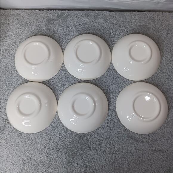 Set of 6 ROYAL MONARCH Fern Valley 5 1/2" Coupe Fruit Sauce Dessert Bowls Set 2 - Picture 4 of 5